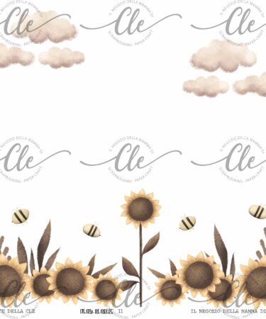 IL NEGOZIO DELLA MAMMA DI CLE - LE CARTE DELLA CLE - COLLEZIONE FLUFFY BUBBLES  - CARTA PATTERNED 11