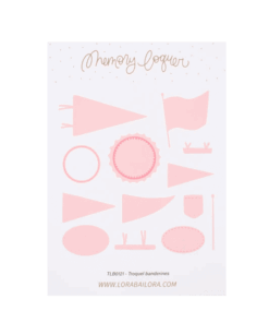 LORA BAILORA - Collezione PERSEIDAS- Set di fustelle  BANDERINES