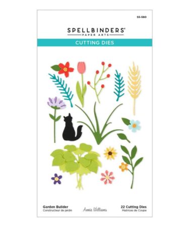 Spellbinders GARDEN BUILDER ETCHED DIES