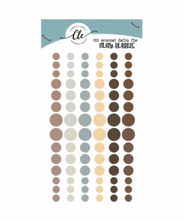 IL NEGOZIO DELLA MAMMA DI CLE - GLI ABBELLIMENTI DELLA CLE - COLLEZIONE FLUFFY BUBBLES -  ENAMEL DOTS