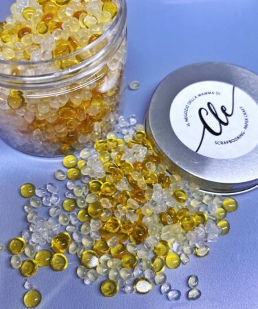 IL NEGOZIO DELLA MAMMA DI CLE - LE ATTREZZATURE DELLA CLE - CERALACCA PERLE MIX CERA TRASPARENTE  4 COLORI