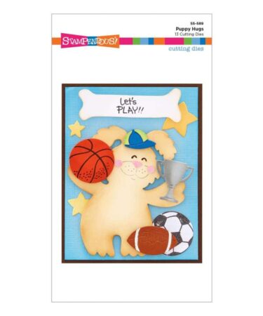 SPELLBINDERS - set di fustelle Stampendous Puppy Hug