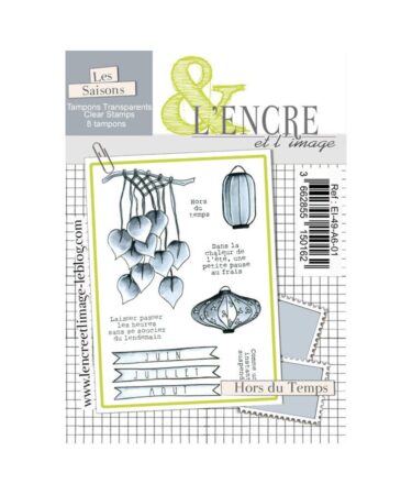 L'Encre et l'Image - Set di timbri in silicone TIMELESS