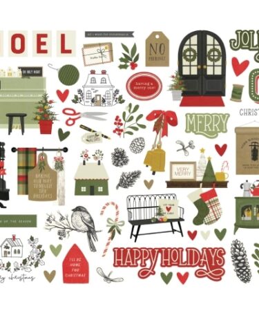 Alternative view of SIMPLE STORIES - COLLEZIONE THE HOLIDAY LIFE -  BITS & PIECES