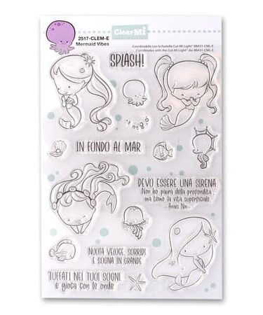 IMPRONTE D'AUTORE - set di timbri  Mermaid Vibes