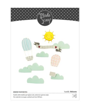 MODASCRAP - set di fustelle - WELCOME