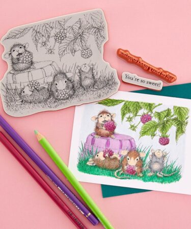 Alternative view of SPELLBINDERS - timbro in gomma BERRY GOOD