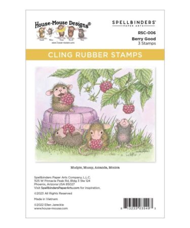 SPELLBINDERS - timbro in gomma BERRY GOOD