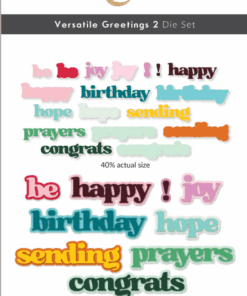 ALTE NEW -  VERSATILE GREETINGS 2 - die set