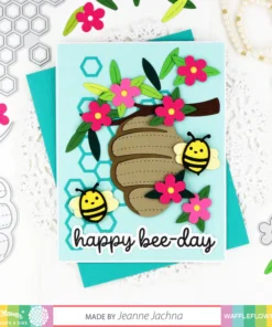 Alternative view of WAFFLE FLOWER - Beehive Die