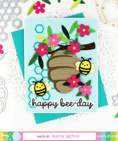 Alternative view of WAFFLE FLOWER - Beehive Die