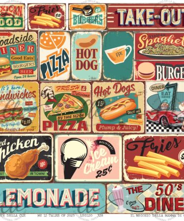 IL NEGOZIO DELLA MAMMA DI CLE - LE CARTE DELLA CLE - MY 12 TALES OF 2023 LUGLIO NUM. 328