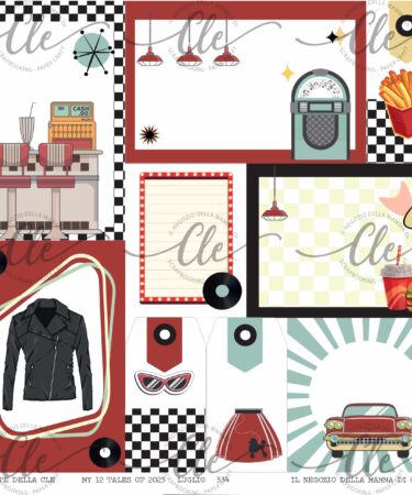 IL NEGOZIO DELLA MAMMA DI CLE - LE CARTE DELLA CLE - MY 12 TALES OF 2023 LUGLIO NUM. 334