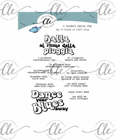 IL NEGOZIO DELLA MAMMA DI CLE - I TIMBRI DELLA CLE – MY 12 TALES OF 2023 -  LUGLIO