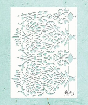 MINTAY - Stencil 6"x8" - Lace Border