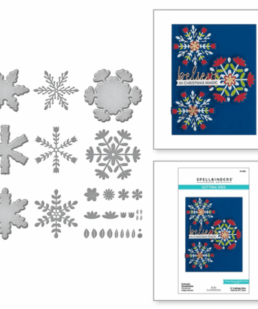 SPELLBINDERS - set di fustelle -Delicate Snowflakes