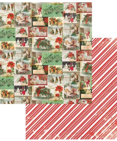 49 and Market - Collezione Christmas Spectacular 2023-  Double-Sided Cardstock 12"X12" - Vignettes