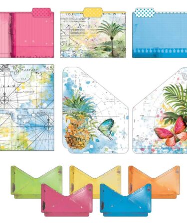 Alternative view of 49 and Market  - Collezione Vintage Artistry Sunburst -  Sunburst Ephemera File Essentials