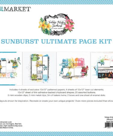 49 and Market  - Collezione Vintage Artistry Sunburst - Ultimate Page Kit