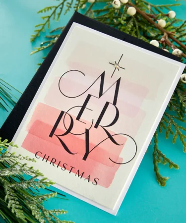 Alternative view of IL NEGOZIO DELLA MAMMA DI CLE – USATI DALLA CLE –SPELLBINDERS - Chic Merry Christmas Press Plate