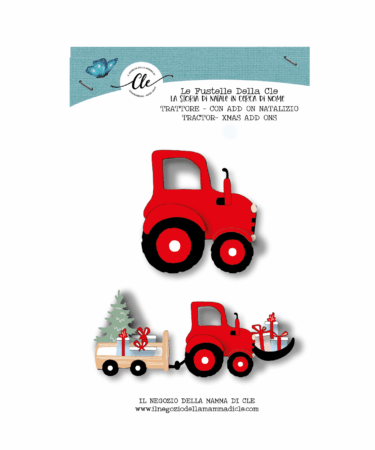 IL NEGOZIO DELLA MAMMA DI CLE - LE FUSTELLE DELLA CLE - COLLEZIONE LA STORIA DI NATALE IN CERCA DI NOME- TRATTORE
