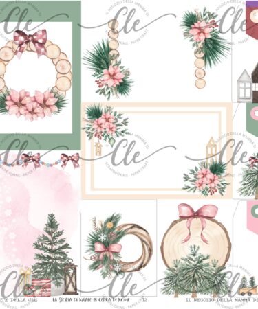 IL NEGOZIO DELLA MAMMA DI CLE - LE CARTE DELLA CLE - COLLEZIONE LA STORIA DI NATALE IN CERCA DI NOME - CARTA NUMERO 12