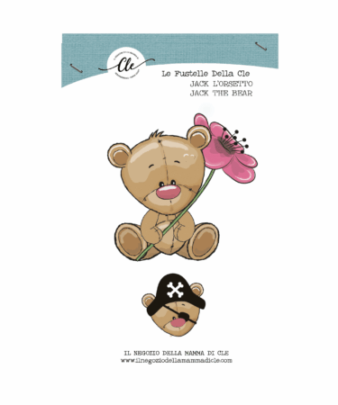 LE FUSTELLE DELLA CLE -  JACK L'ORSETTO  PIRATA