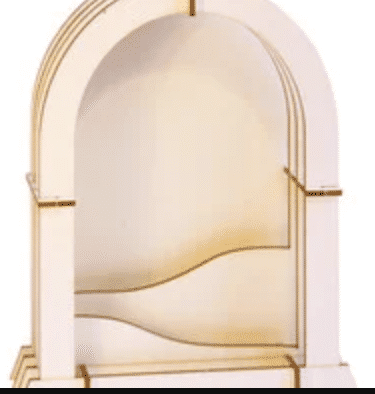 Alternative view of Studio Light Plywood Dome Scenery