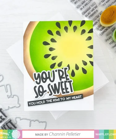 Alternative view of WAFFLE FLOWER - Oversized Fruit Die