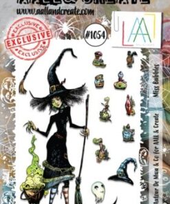 Aall and Create Stamp Set A6 Miss Bubbles