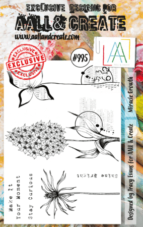 Aall and Create Stamp Set A6 Miracle Growth 