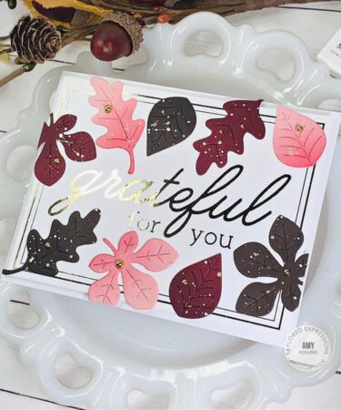 Alternative view of TAYLORED EXPRESSIONS -  AWESOME AUTUMN COORDINATING DIE