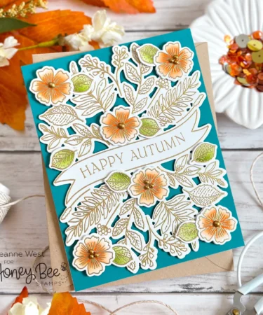 Alternative view of HONEY BEE -Bountiful Banner - Set Of Coordinating Stencils