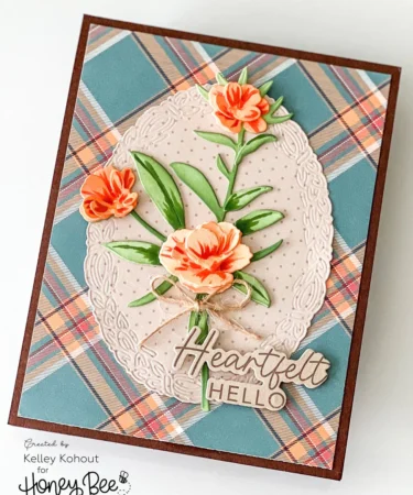 Alternative view of HONEY BEE -Lovely Layers: Dianthus - Honey Cuts