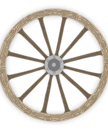 Alternative view of HONEY BEE -Lovely Layers: Wagon Wheel - Honey Cuts