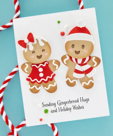 Alternative view of SPELLBINDERS -fustelle  Dancin' Gingerbread