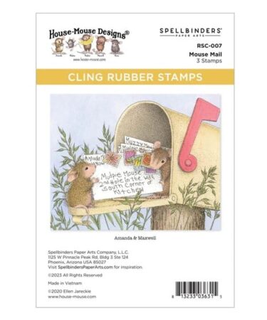 SPELLBINDERS - timbri in gomma  - Mouse Mail