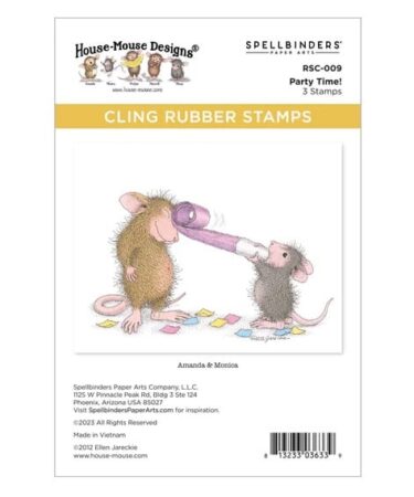 SPELLBINDERS - timbri in gomma  - Party Time!