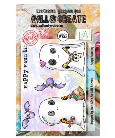 Aall and Create Stamp Set A7 Happy Hunting -953