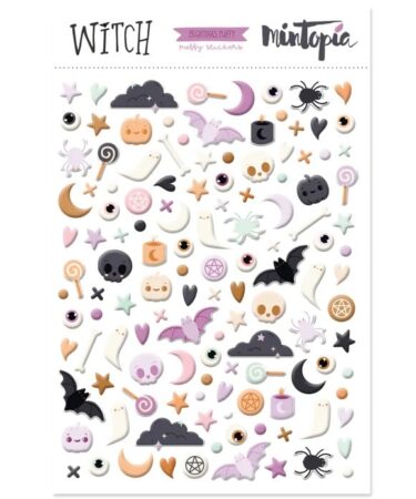 MINTOPIA - Collezione WiITCH -Pegatinas puffy