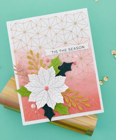 Alternative view of SPELLBINDERS - Glimmer Monoline Stars Hot Foil Plate from the Glimmer for the Holidays Collection