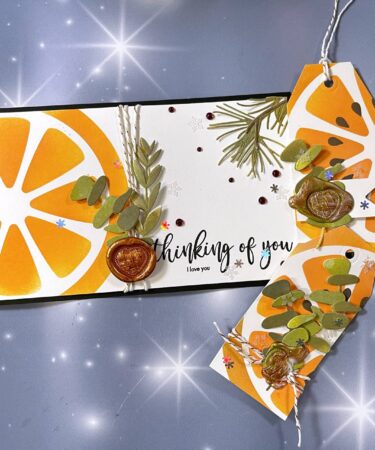 UNA CARD  CHE SOGNA DI ESSERE UNA CARD DI NATALE  - PRODOTTO CONTENITORE