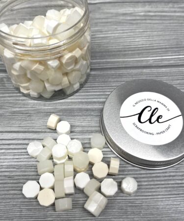 IL NEGOZIO DELLA MAMMA DI CLE – LE ATTREZZATURE DELLA CLE – CERALACCA PERLE MIX -  BIANCO E CREMA