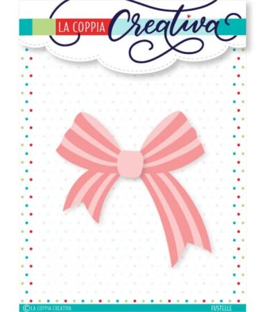 LA COPPIA CREATIVA - Fiocco a strisce - fustella