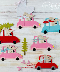 Alternative view of LA COPPIA CREATIVA - Macchinina - fustella