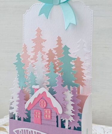 Alternative view of LA COPPIA CREATIVA - Fiocco a strisce - fustella