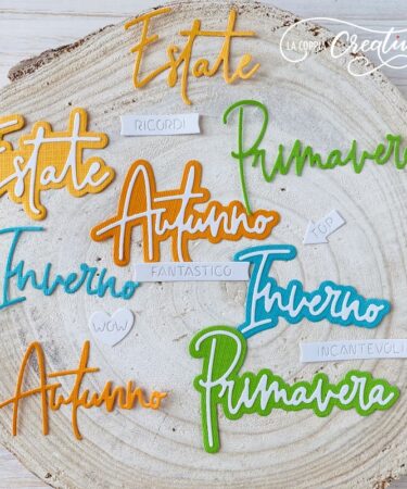 Alternative view of LA COPPIA CREATIVA - Stagioni - fustella