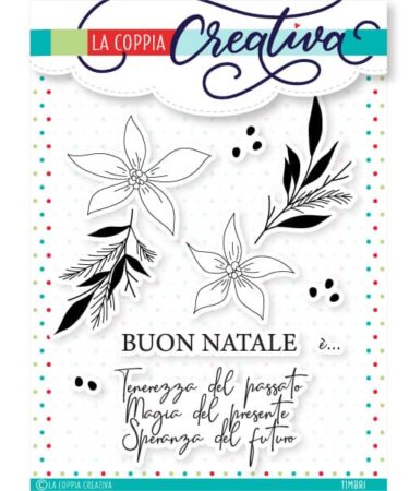 LA COPPIA CREATIVA - Natale è… - timbro