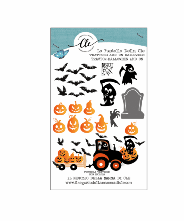 IL NEGOZIO DELLA MAMMA DI CLE - LE FUSTELLE DELLA CLE - TRATTORE ADD-ON DI HALLOWEEN