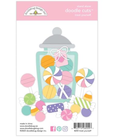 DOODLEBUG - Collezione Sweet & Spooky - Doodle Cuts Dies -  Treat Yourself
